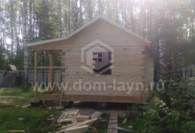 Строительство бани 6х4