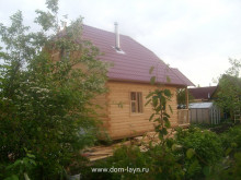 Конструкция дома из бруса