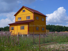 Проект загородного дома из бруса