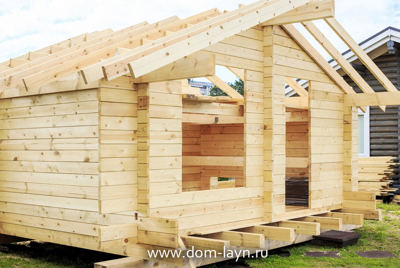 Дом из профилированного бруса